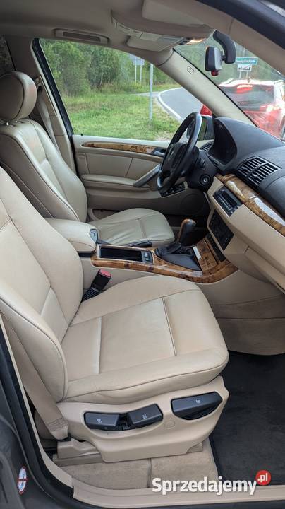 BMW E53 X5 POLIFT Skóra Beżowa Automat diesel Skarżysko-Kamienna