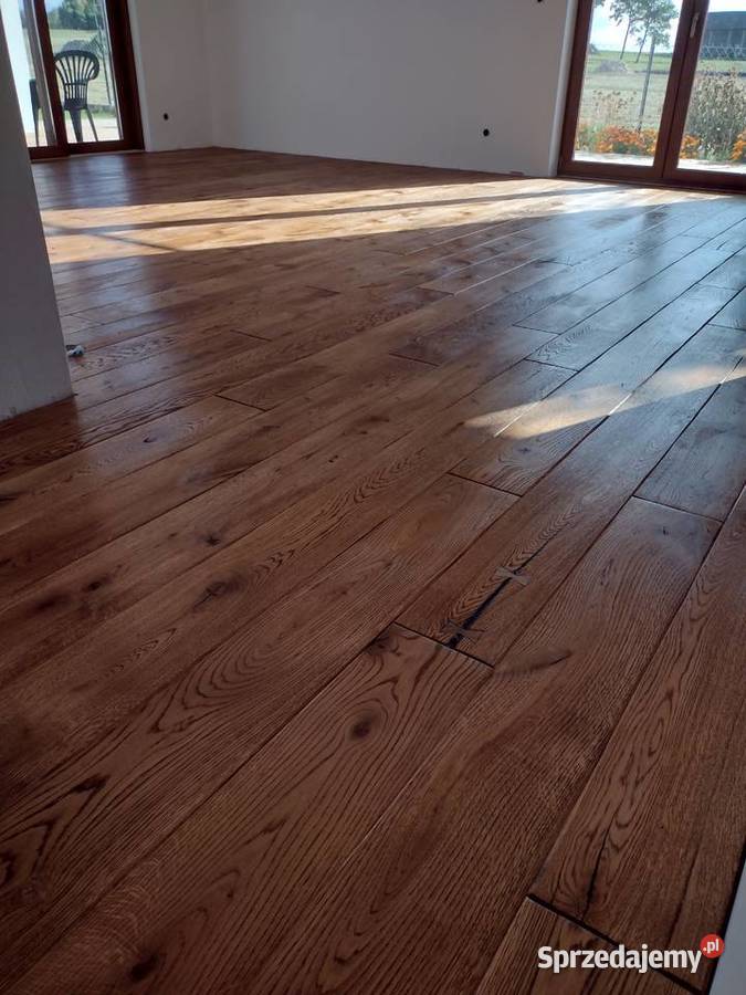 Deska postarzana ręcznie