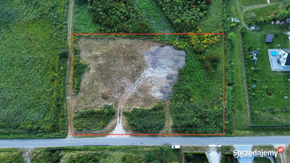 Dzialka budowlana Busko Elżbiecin 55 arw świętokrzyskie Busko-Zdrój