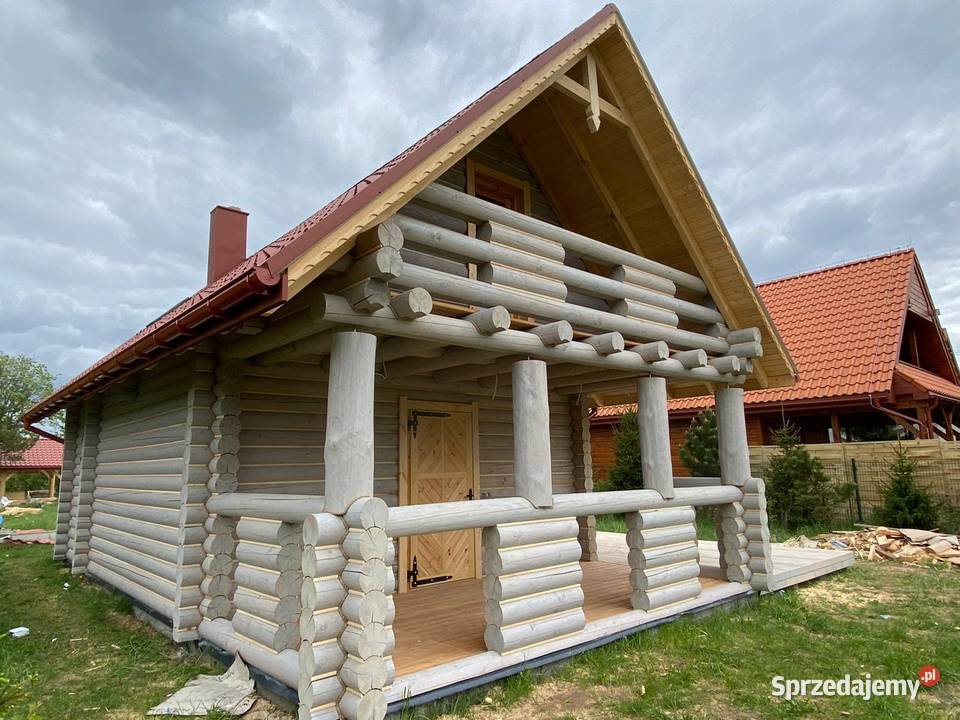 DOM Z BALI OKRĄGŁYCH 70 m2 DWA TARASY Rzeszów