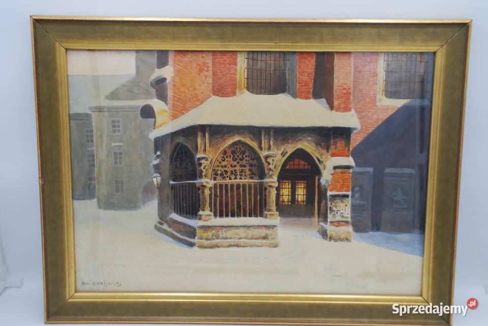 Stanisław Ignacy Fabijański Kościół Św Barbary Poznań sprzedam