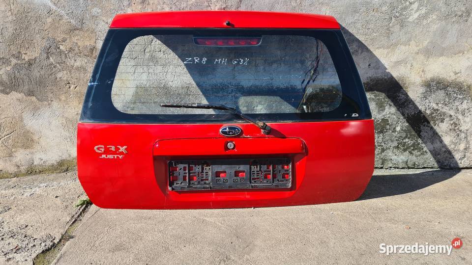 Suzuki Ignis MH Subaru G3X JUSTY klapa pokrywa Klapy bagażnika sprzedam
