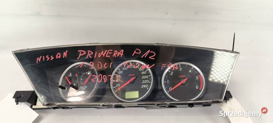 LICZNIK ZEGAR NISSAN PRIMERA Lipno