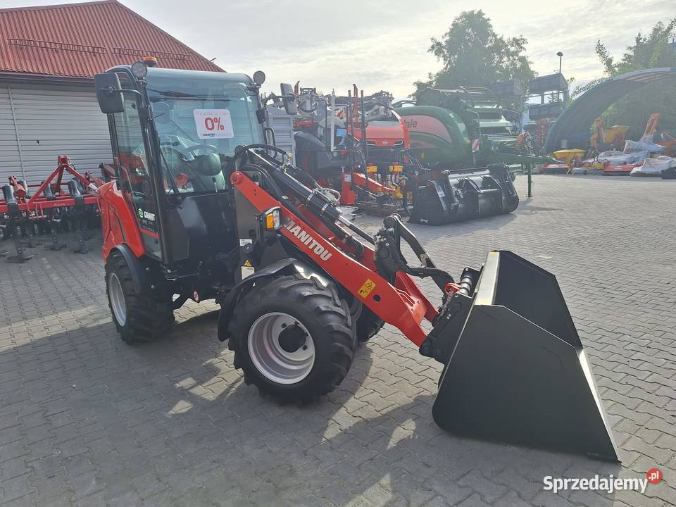 ładowarka przegubowa Manitou MLA 450 H kabina Lublin
