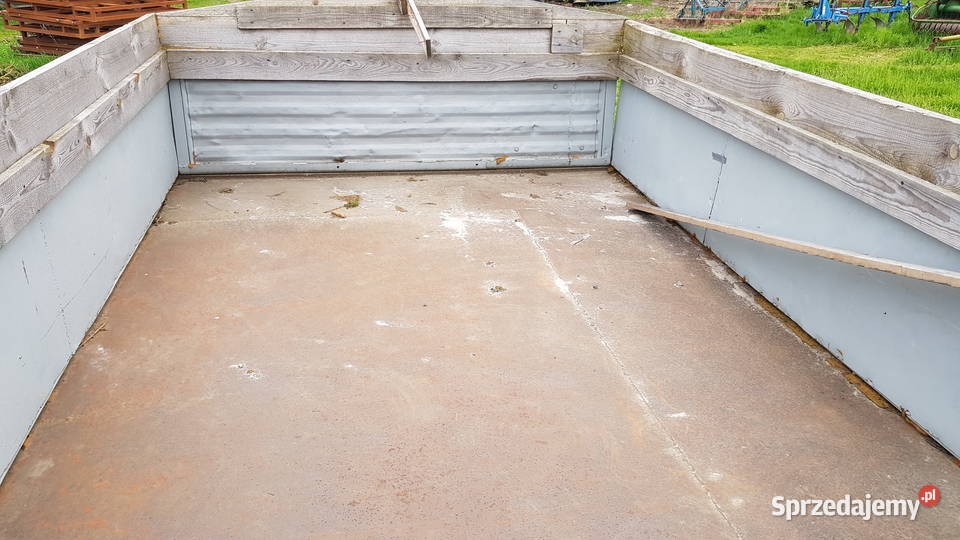 Przyczepa sanok d35 35t z nadstawkami Nowogrodziec