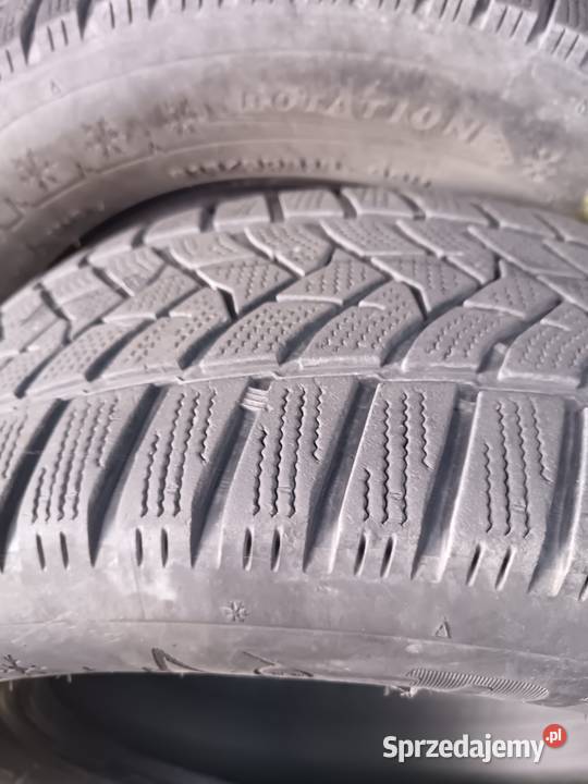 Opony zimowe Dunlop Winter Sport dwie sztuki mazowieckie Pruszków