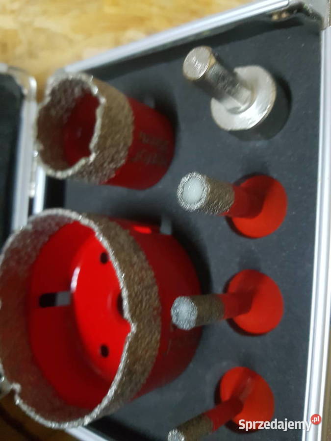 ZESTAW 5 OTWORNIC KORONEK DIAMENTOWYCH DO Głogowa