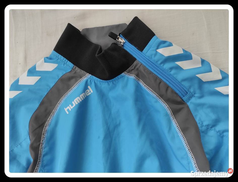 Hummel niebieska kurtka dziecięca 128 cienka mazowieckie Płock