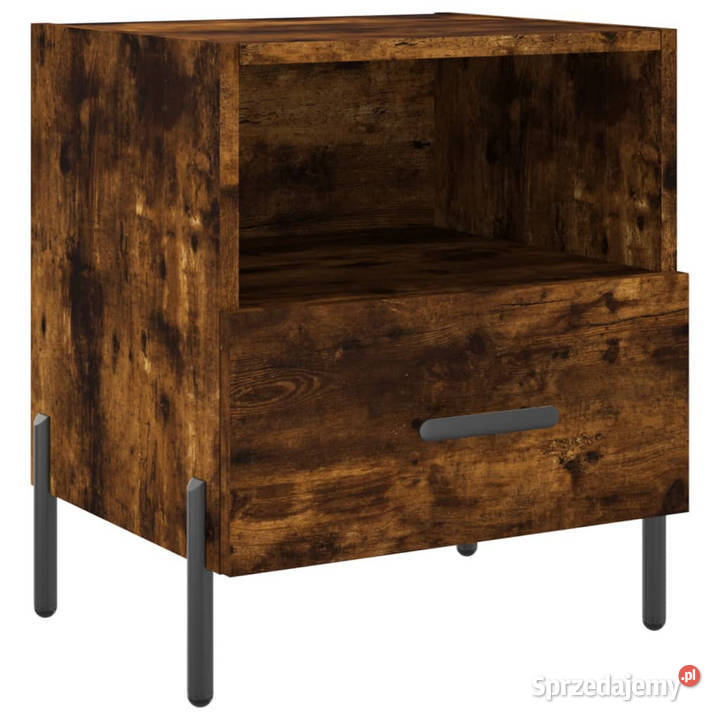 Szafki nocne 2 przydymiony dąb 40x35x475 sprzedam