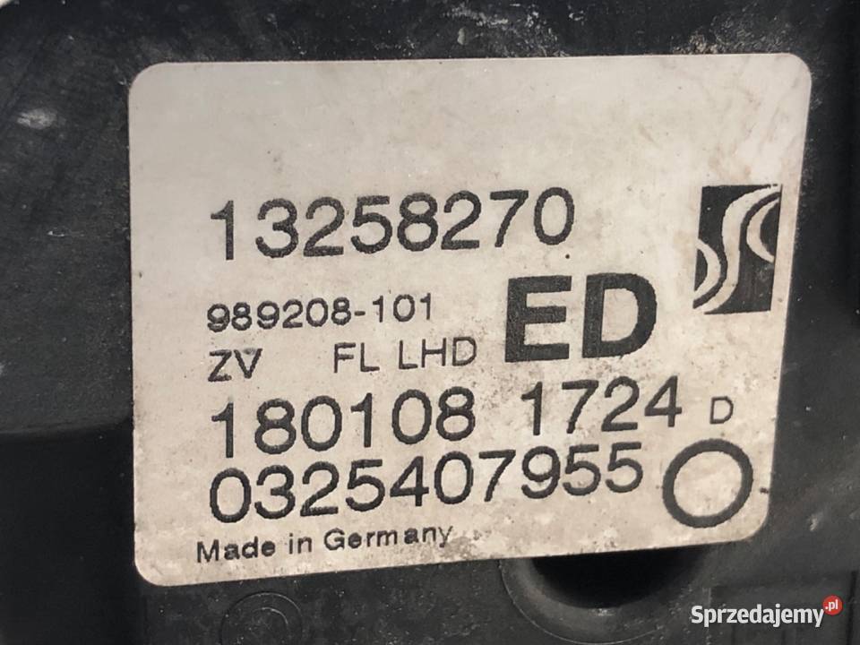 ZAMEK DRZWI LEWY PRZÓD OPEL CORSA D Hatchback osobowe