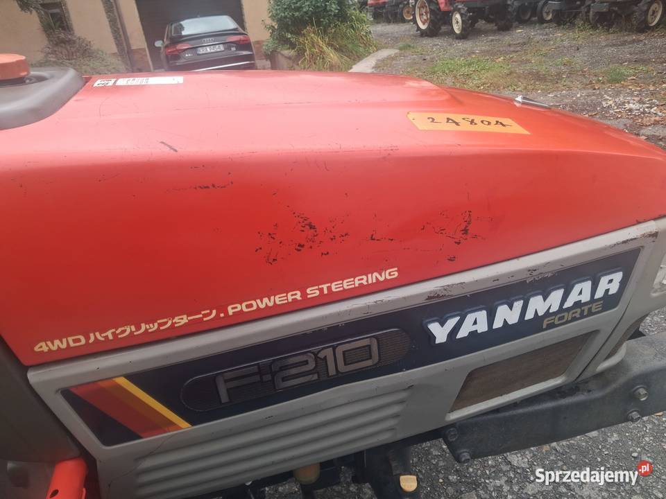 Yanmar F210 4x4 wspomaganie kierownicy Konary