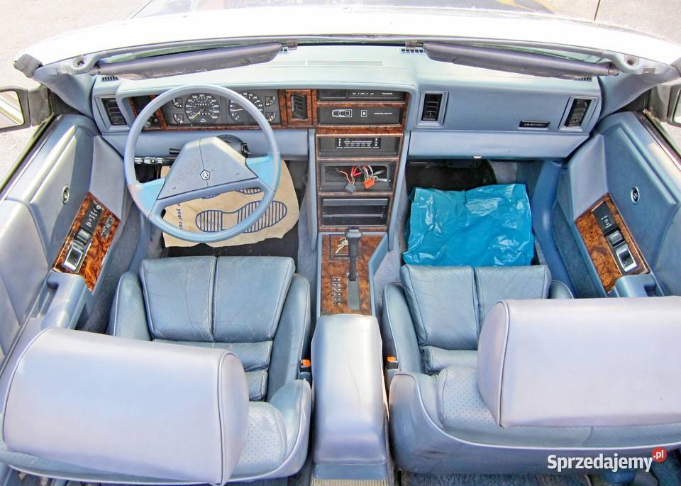 CHRYSLER LE BARON 8891 CABRIO COUPE TAPICERKA Radom