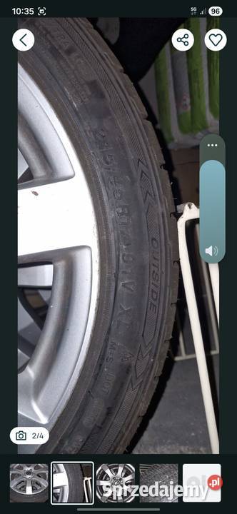 Alufelgi mazdy 21545r r17 Gabryelin