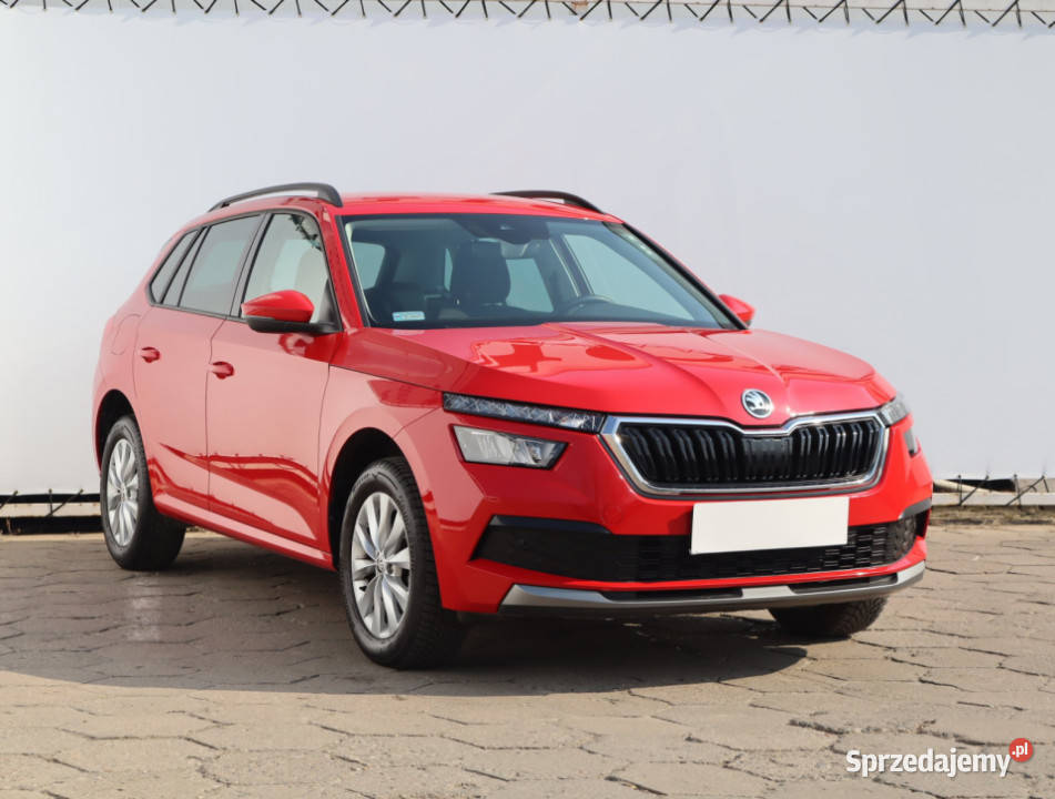 Skoda Kamiq 10 TSI czerwony Kamiq łódzkie Łódź