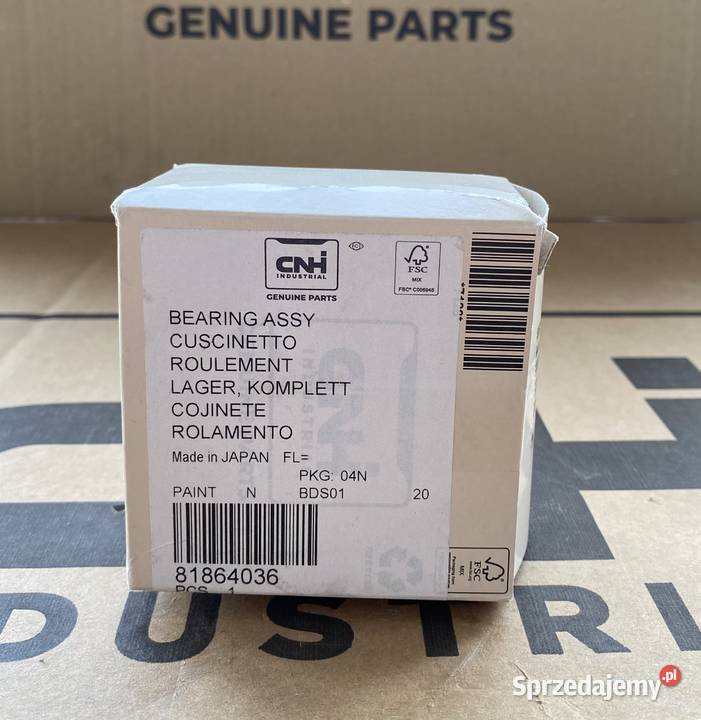 Zespół łożyska skrzyni CNH Case Holland 81864036 Białystok