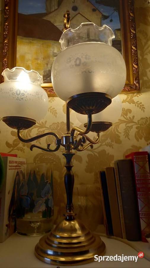 Stara lampa Salonowa Oświetlenie mazowieckie Warszawa