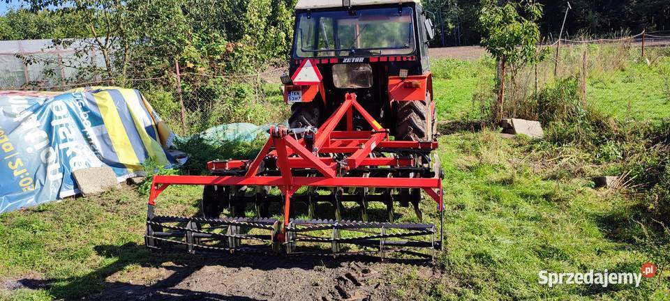 Brona talerzowa Strumyk Alfa 2 200 z wałkiem Stąporków sprzedam