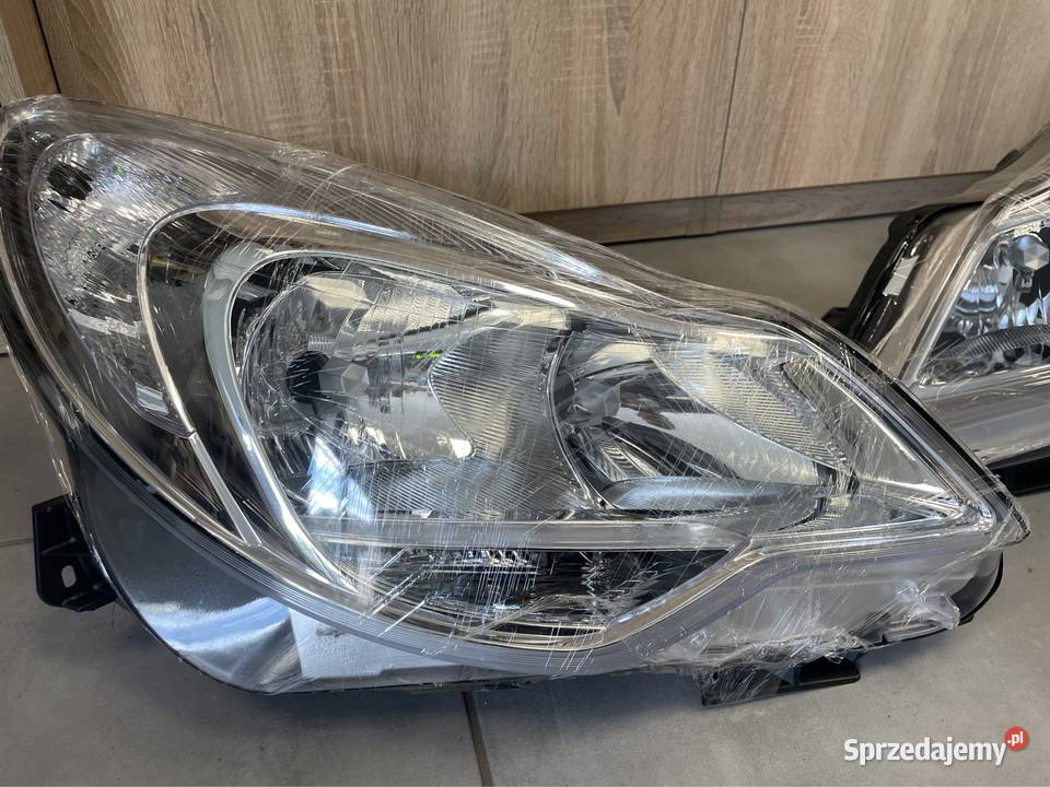 Opel Corsa D lift 11 reflektor lift przód lubelskie Kozubszczyzna