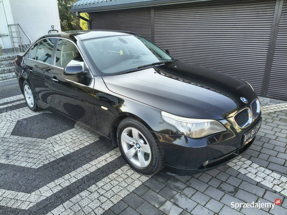 BMW 520 22i 170 Full serwis BMW Bezwypadkowy E60 ASR (kontrola trakcji) Mysłowice sprzedam