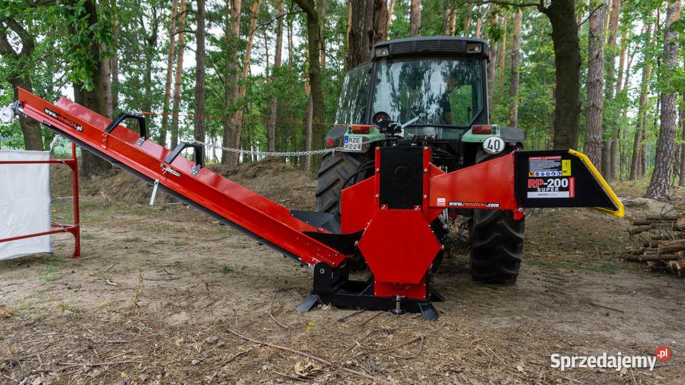 DUZY Rębak do gałęzi REMET RP200 rozdrabniacz Łowisko