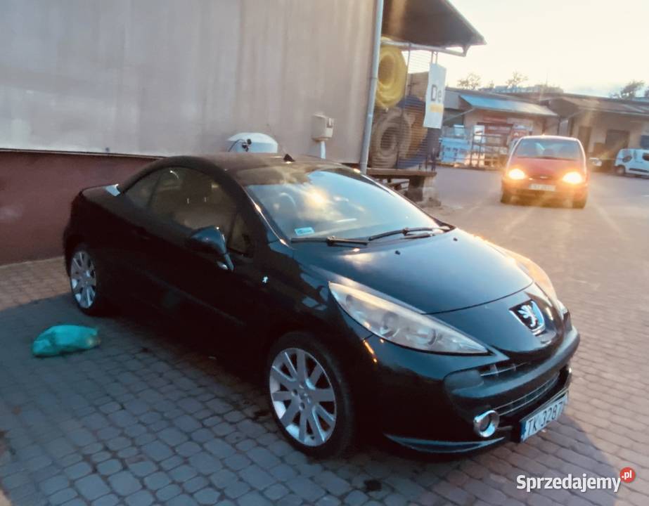 Piękny 207 CC sport skórzana tapicerka 207 CC Warszawa sprzedam
