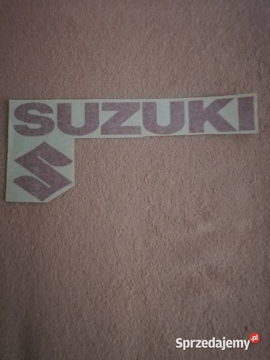 Naklejka do motocyklaskutera Suzuki dolnośląskie Świdnica