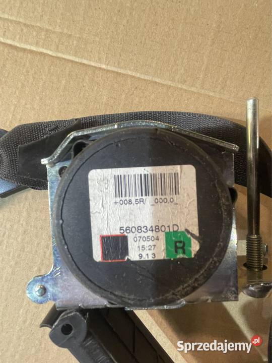 Pas bezpieczeństwa 560834801D opel astra h