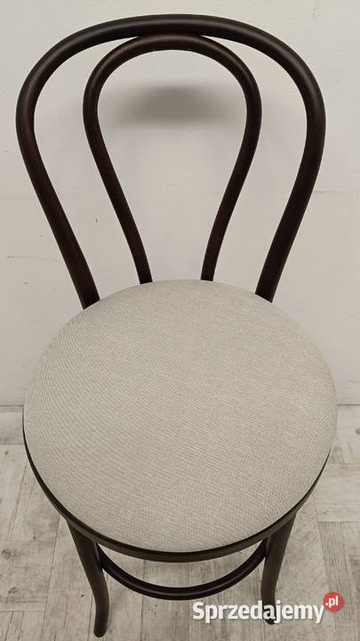 hoker krzesło barowe wysokie buk gięty Hokery