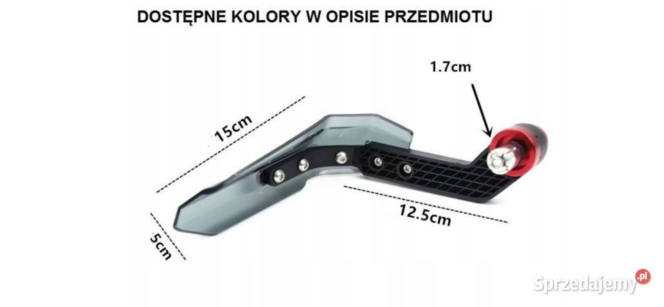 UNIWERSALNE HANDBARY OSŁONY DŁONI DO MOTOCYKLA Mysłowice