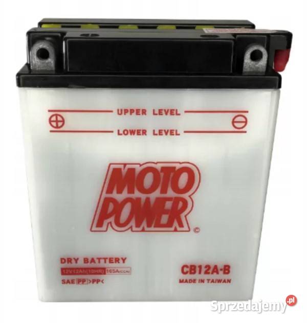 Akumulator motocyklowy MotoPower CB12AB YB12AB Wałbrzych sprzedam