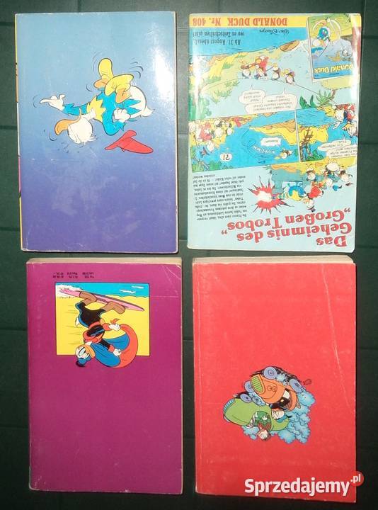 comics Kaczor Donald Duck Lustiges Taschenbuch podkarpackie Rzeszów
