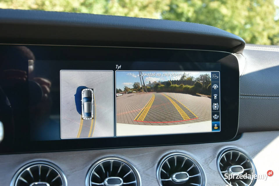 Mercedes E 400 E 400d Coupe 4Matic 340 2019r kamera cofania Kampinos