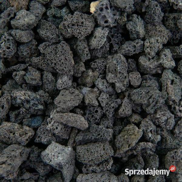 GRYS LAWA WULKANICZNA Kamień Czarna Czerwona mazowieckie