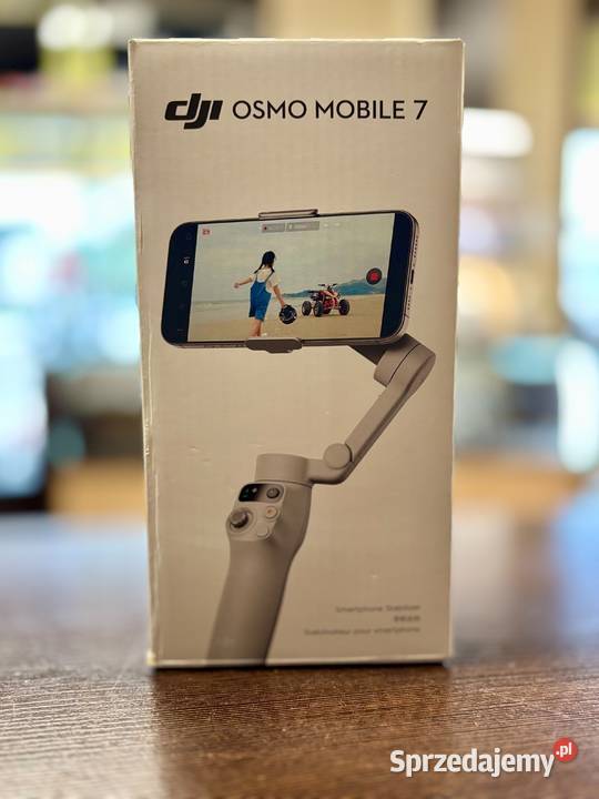 Gimbal DJI Osmo Mobile 7 Szary Komplet Idealny Elbląg