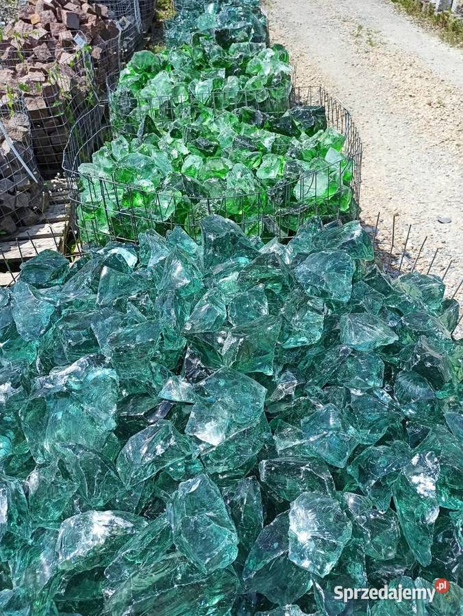 Bryły Szklane Kamień Szklany Kora Kamienna Biała Jaworzno
