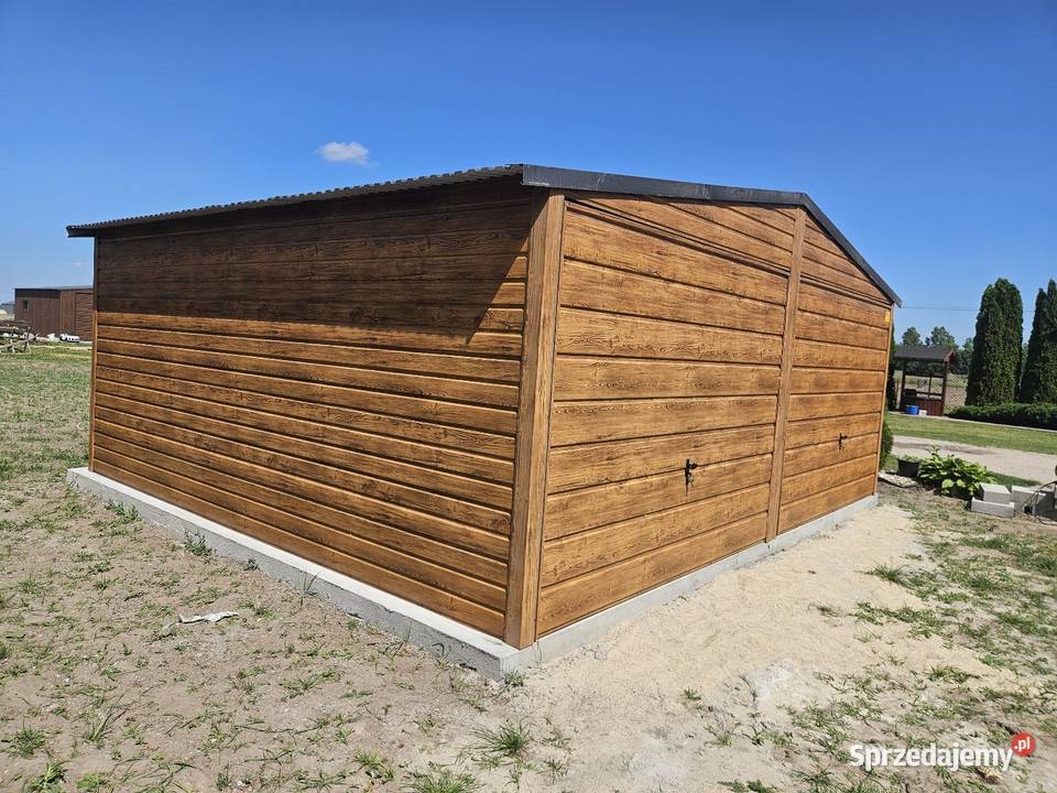 6x6 Garaze Blaszane Garaż Blaszany Blaszak mazowieckie Białobrzegi sprzedam