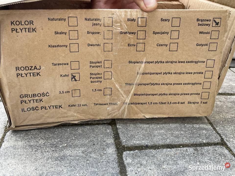 Stara cegła kafek beżowo brązowt ELCAMINO Warszawa