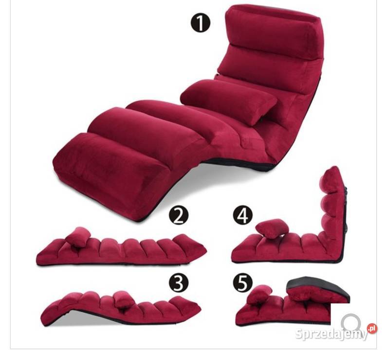 Składany fotel podłogowy 175 x 55 x 20 Błaszki