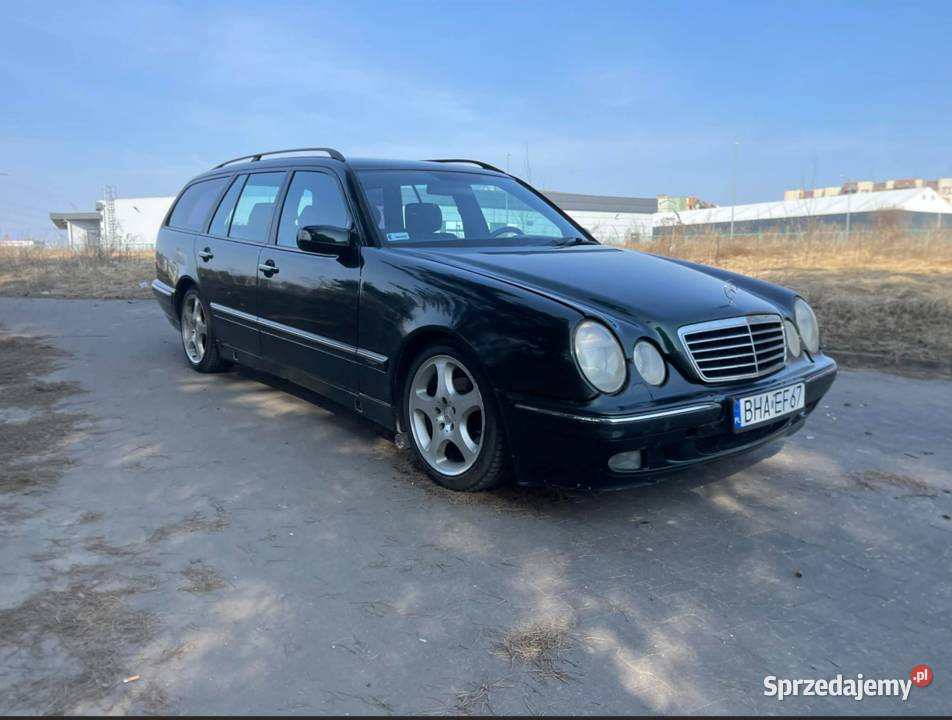 Mercedes Klasa E W210 Avangarde 24 V6 Benzyna Białystok