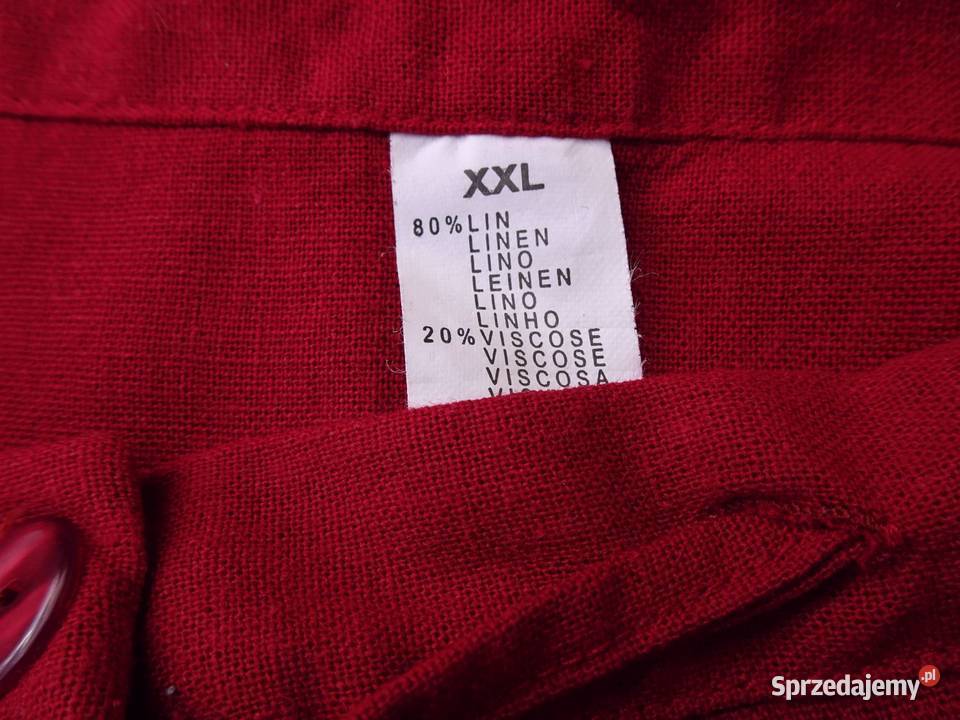 Spódnica długa Len Wiskoza wiosna lato 44 xxl małopolskie Nowy Sącz