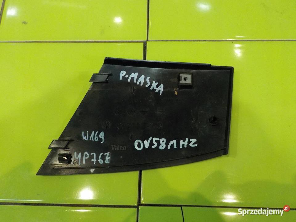 MERCEDES A W169 LIFT 09r listwa maski podszybie osobowe Suków