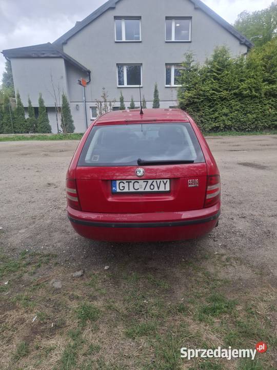 SKODA FABIA 1 2003r 14 DISEL pomorskie Żukowo