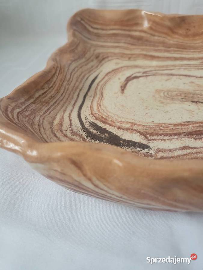 Patera taca ceramika artystyczz lat 60 tych