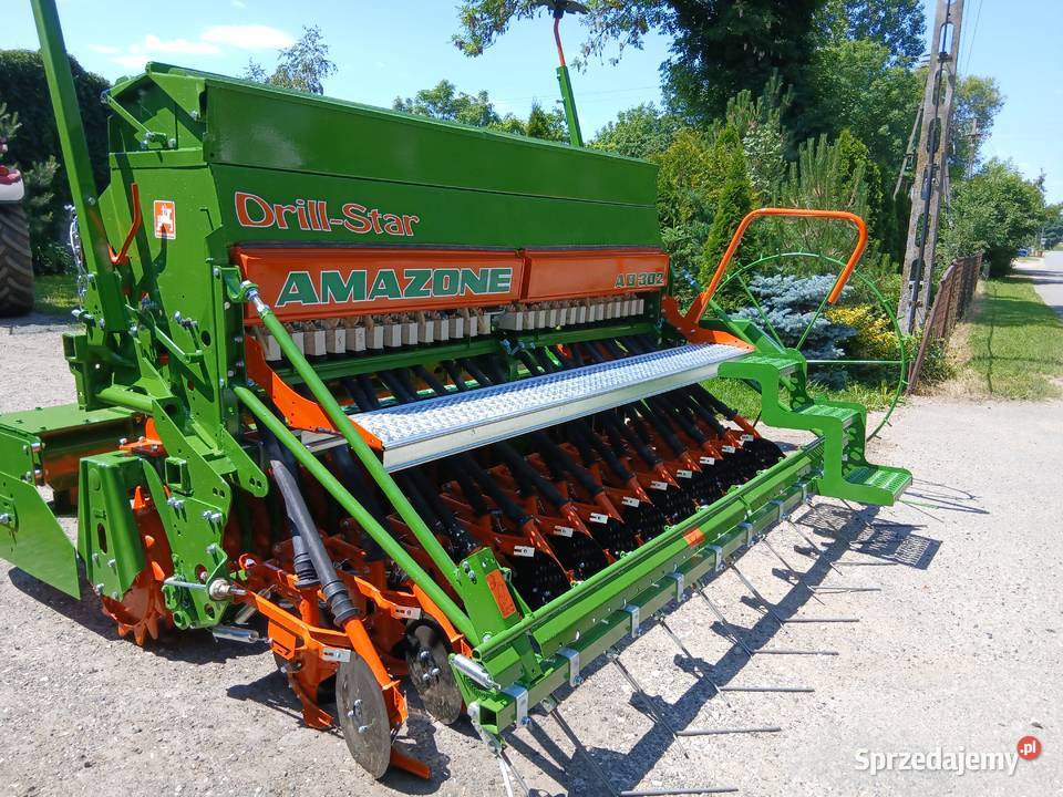 Amazone ke 302 ad 302 siewnik talerzowy agregat