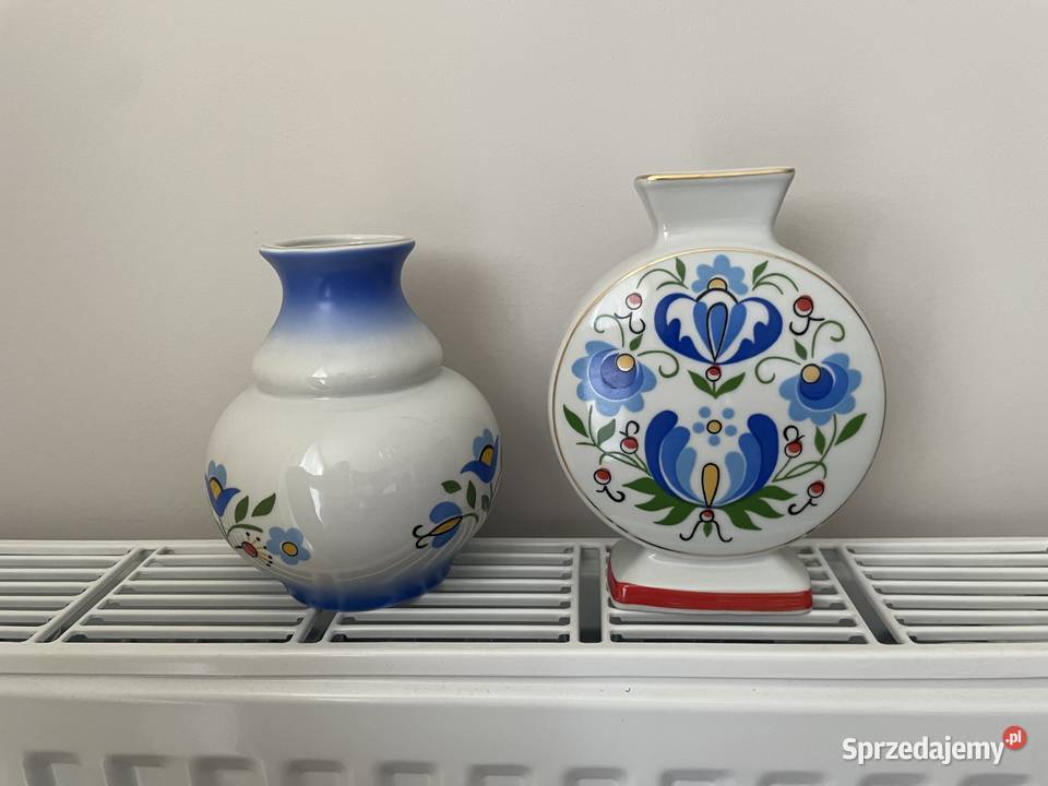 Lubiana wzór kaszubski wazonik Pruszcz Gdański