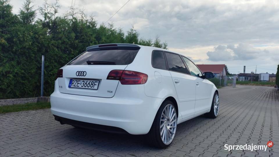 Audi A3 8P 20TDI 140 welurowa tapicerka Rzeszów