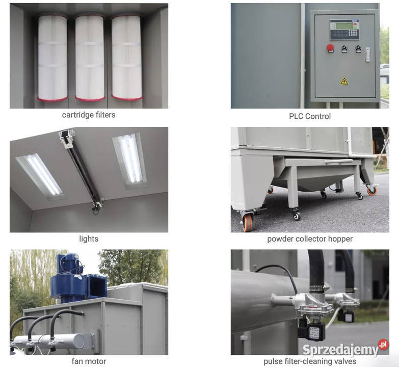 Kabina do malowania proszkowego komora małopolskie Rzeszotary sprzedam