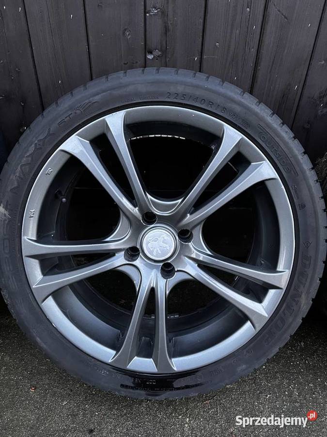 Felgi 2254018 4x108 z oponami Rozmiar 18" Koła i felgi Rybnik