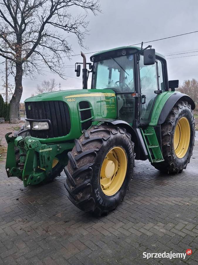 John Deere 6830 pierwszy właściciel Komorno