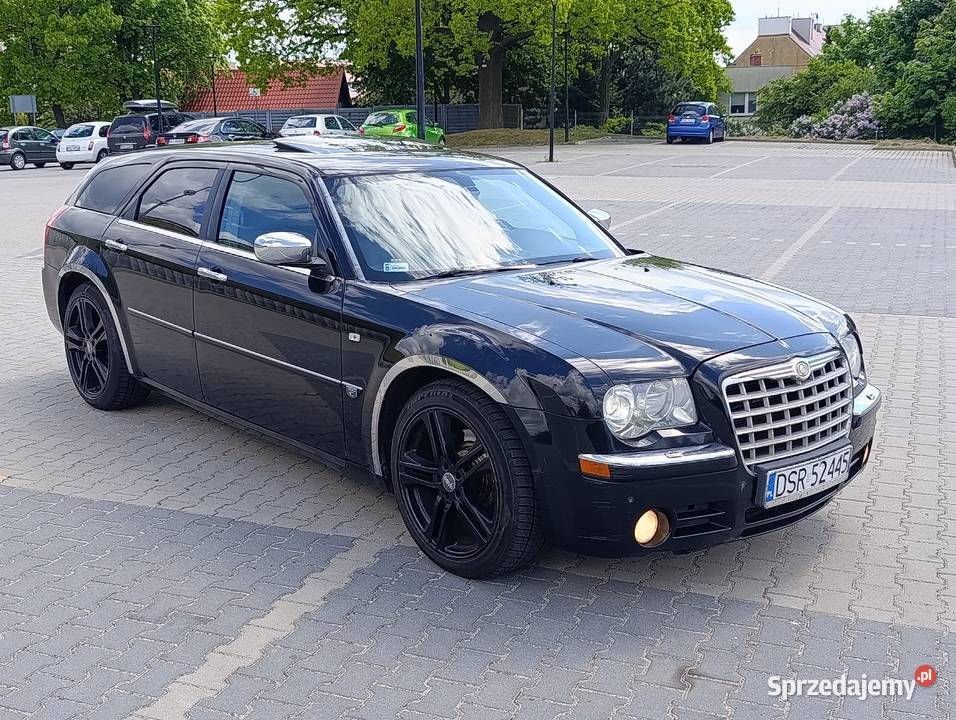 Black Chrysler 300C zamiana isofix Śrem sprzedam